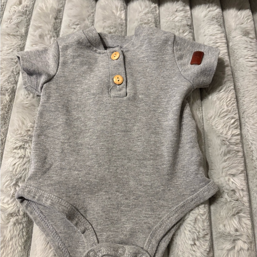 7 For All Mankind Gray Kids Matching Set - Picture 2 of 3